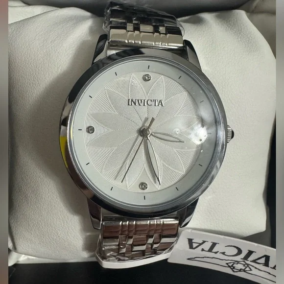 Invicta Wildflower Tigerlily Women's Watch 34mm Steel Tone (69310) - Picture 2 of 7